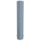 Barrier bollard | Steel tube  273 x 5 mm | stationary | for setting in concrete | hot-dip galvanized | total length: 1500 mm | with welded steel cap
